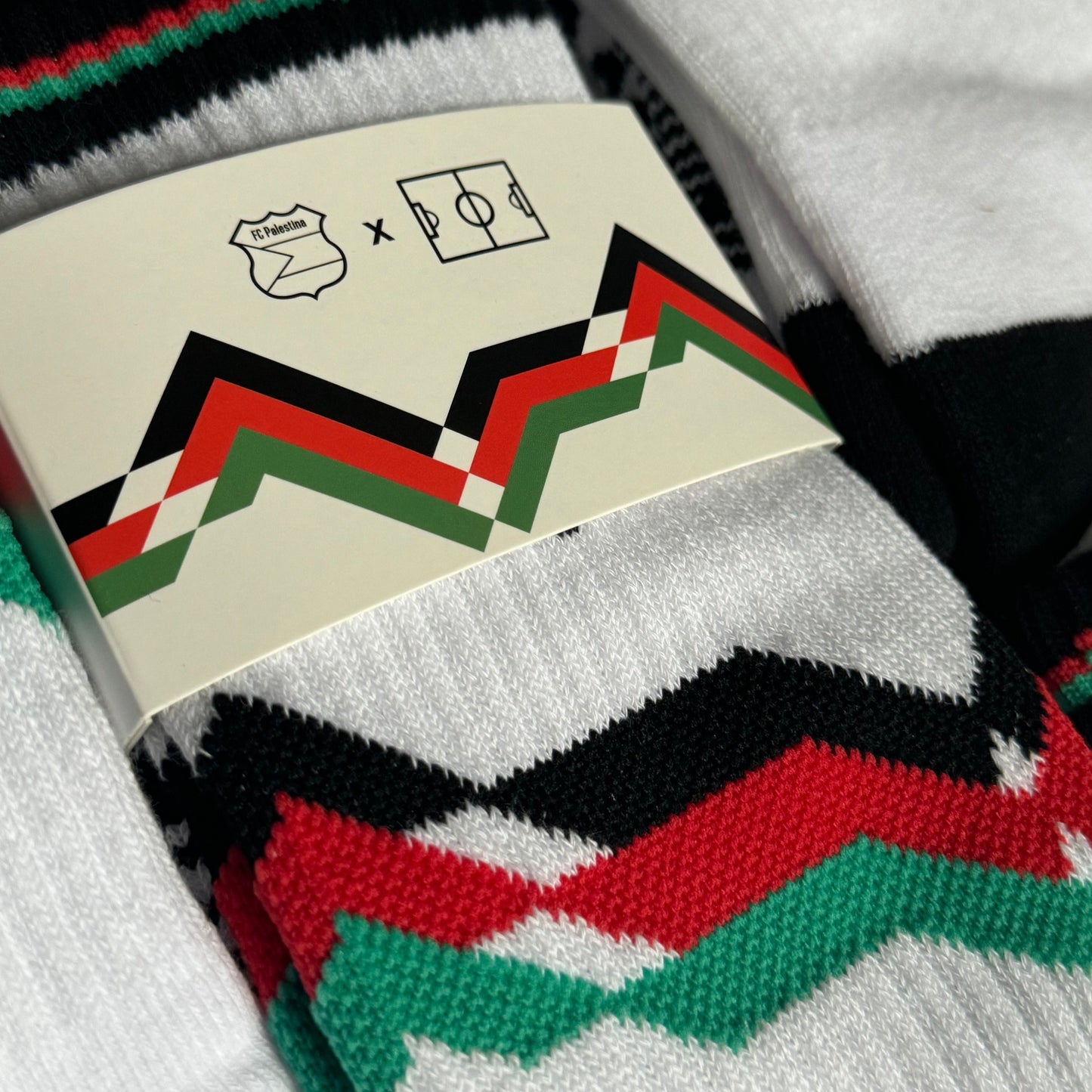 FC Palestina X Hallowed Ground sock