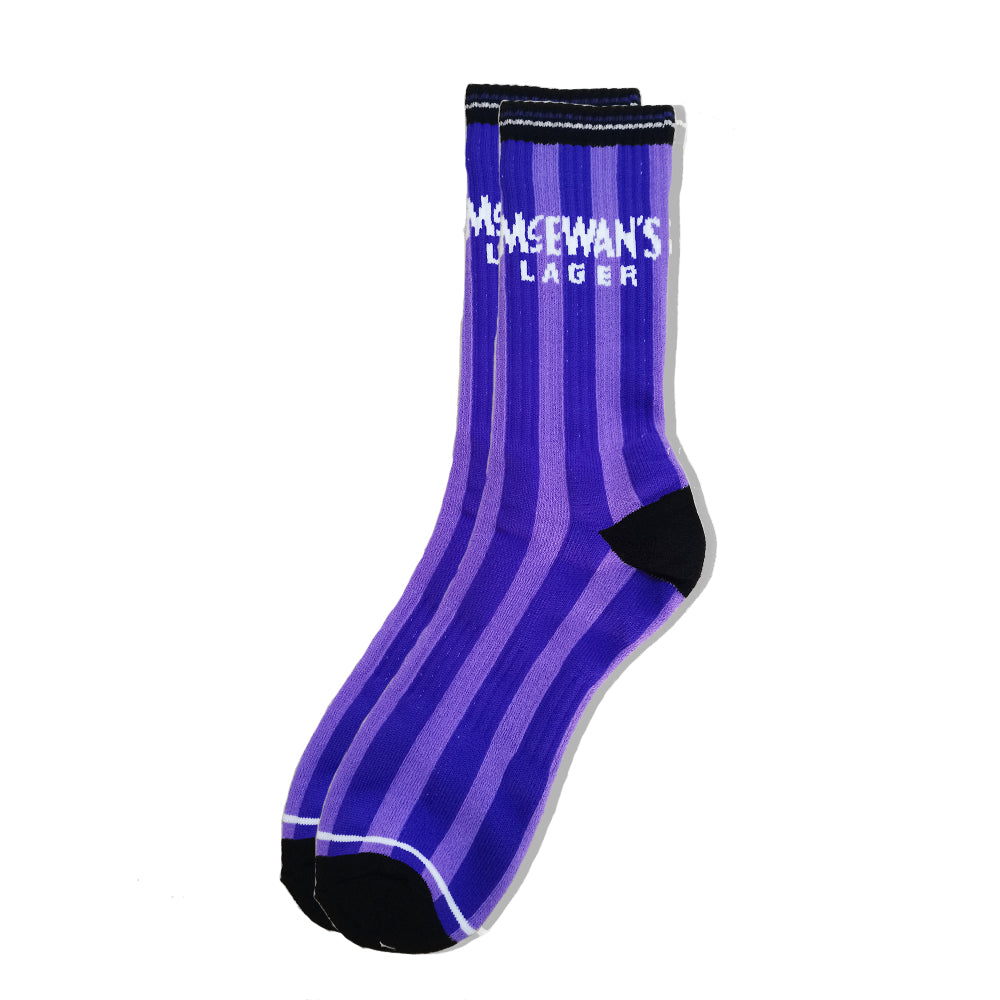 Glasgow Blue retro sock